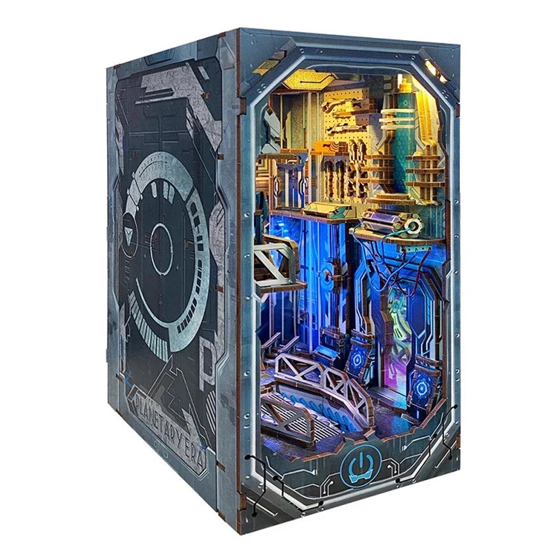 Planetary Era 3D DIY Book Nook Kit — main view