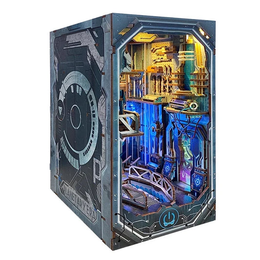 Planetary Era 3D DIY Book Nook Kit — main view