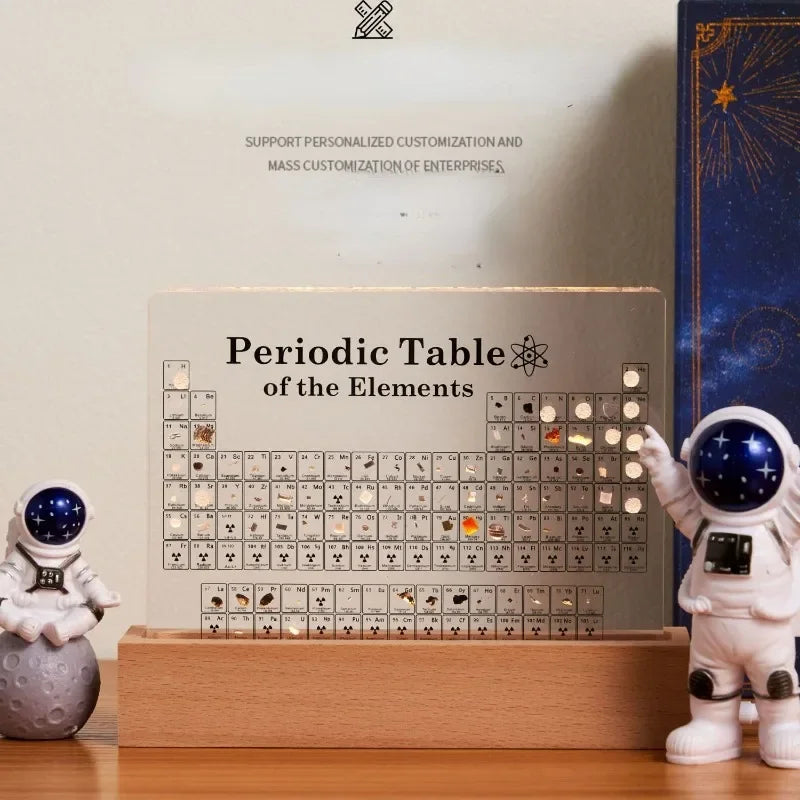 Periodic Table LED Display — front angle