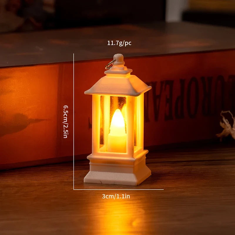Retro Glowing Pony Miniature Accessory — angled close-up