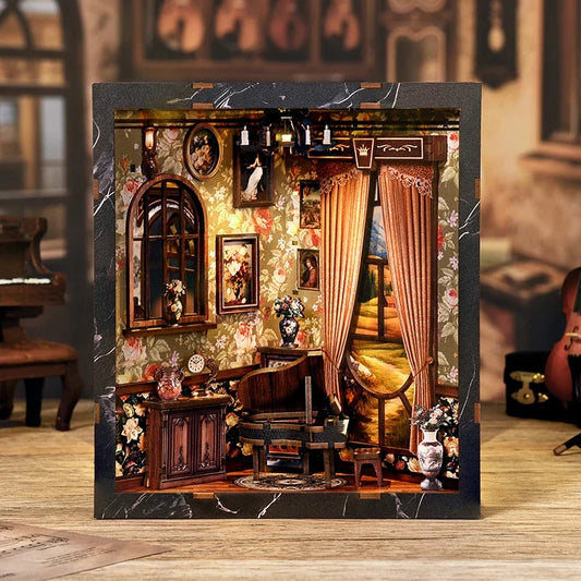 European Melody Box DIY Book Nook Kit — main view