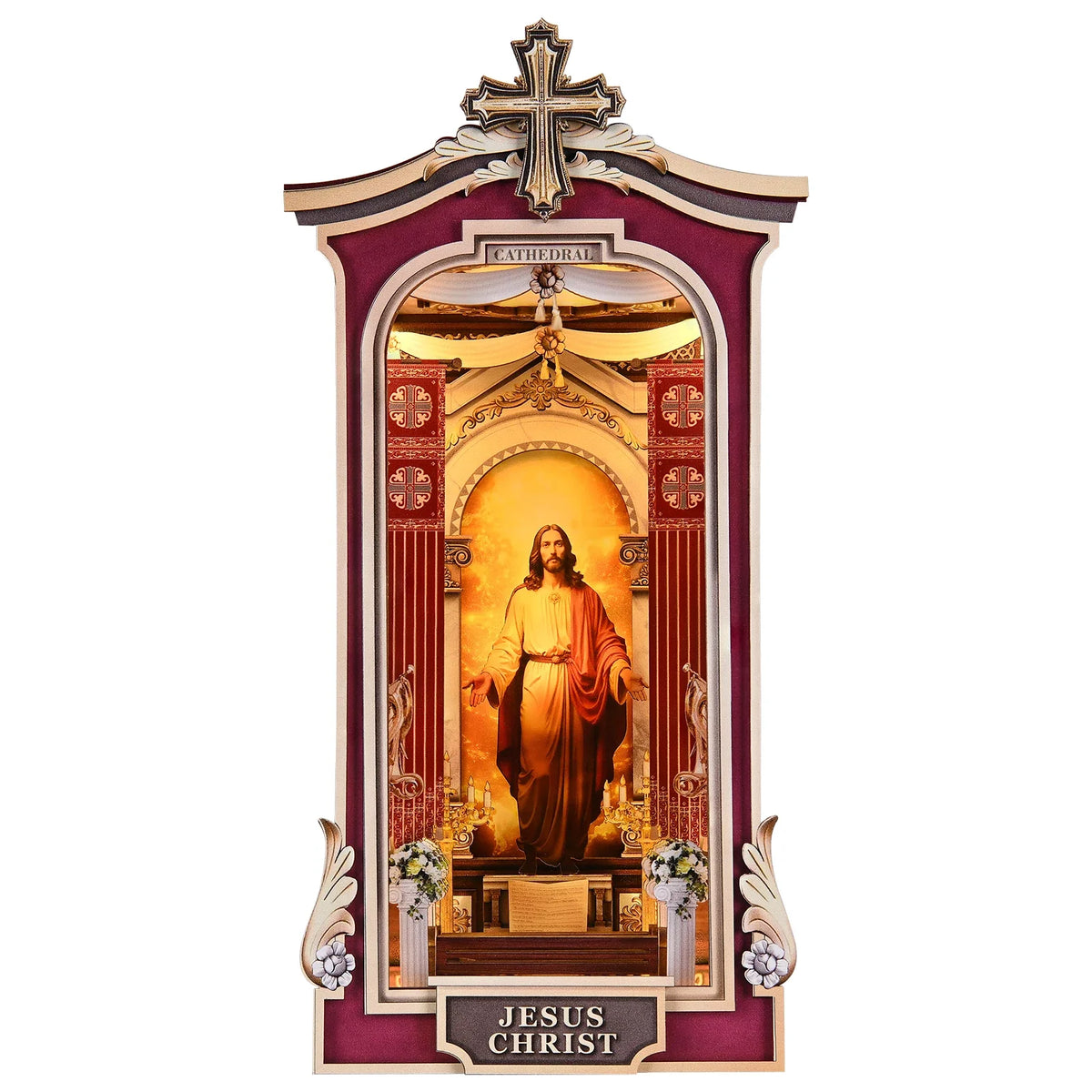 Cathedral DIY Book Nook Kit — main view