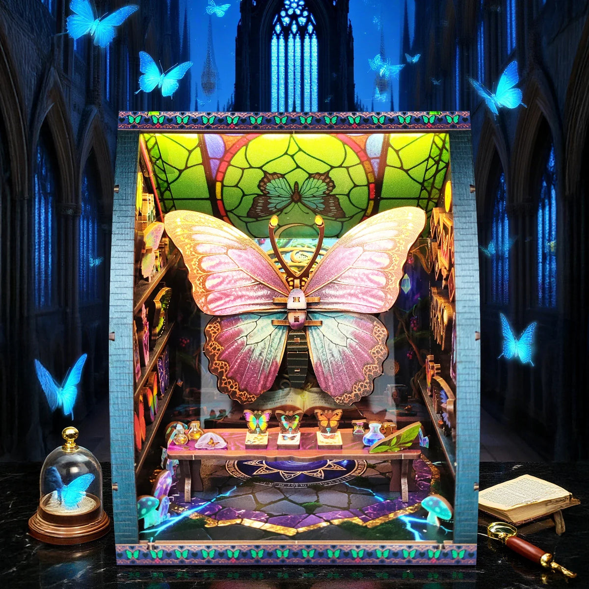 Butterfly Room DIY Miniature House Kit — main view