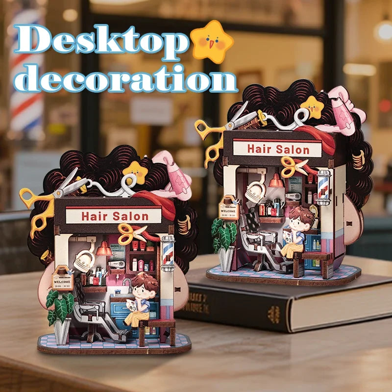 Hair Solan DIY Miniature House Kit — main view