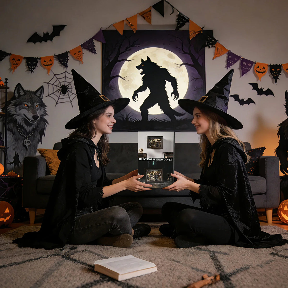 Werewolf Hunter DIY Book Nook Kit — main view