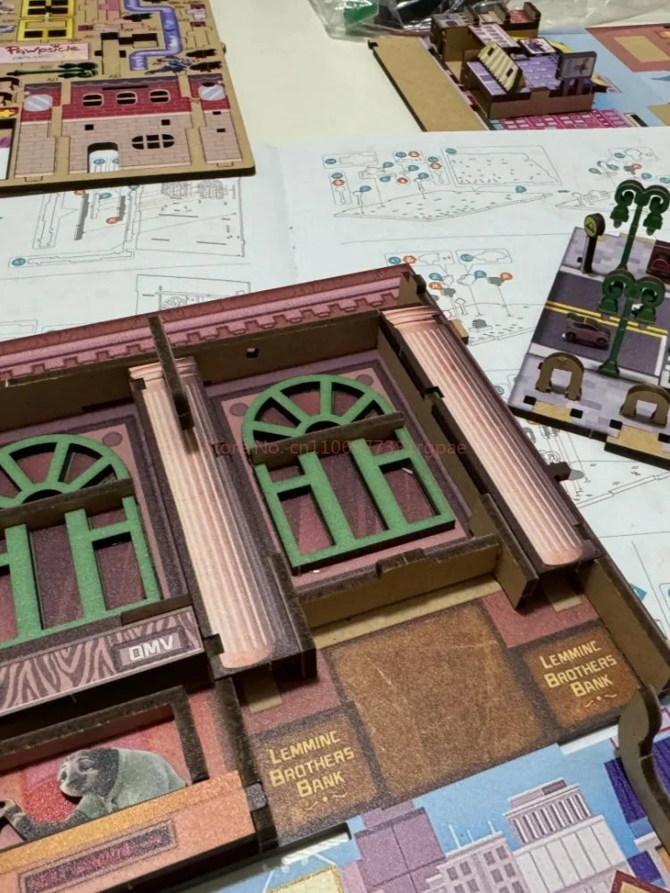 Zootopia DIY Miniature House Kit — angled close-up