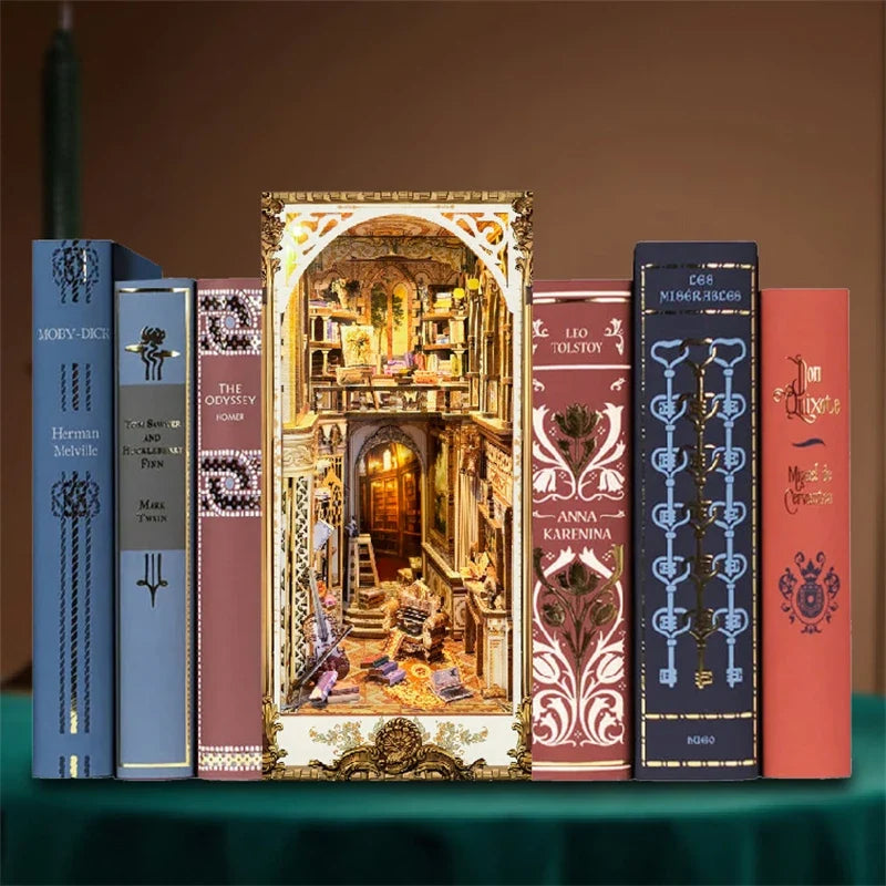 Baroque Dreams DIY Book Nook Kit — detalied side view