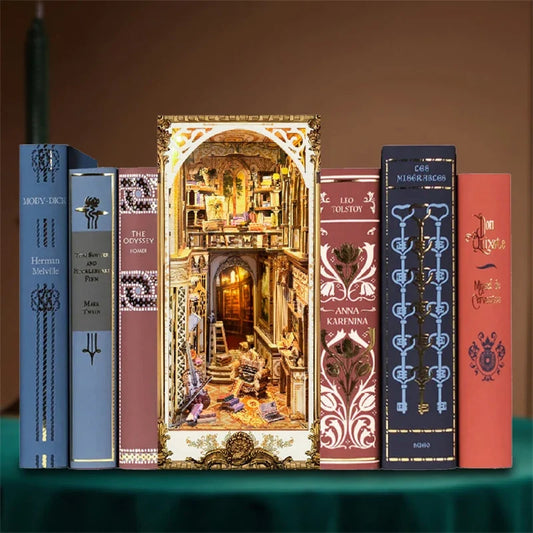 Baroque Dreams DIY Book Nook Kit — detalied side view