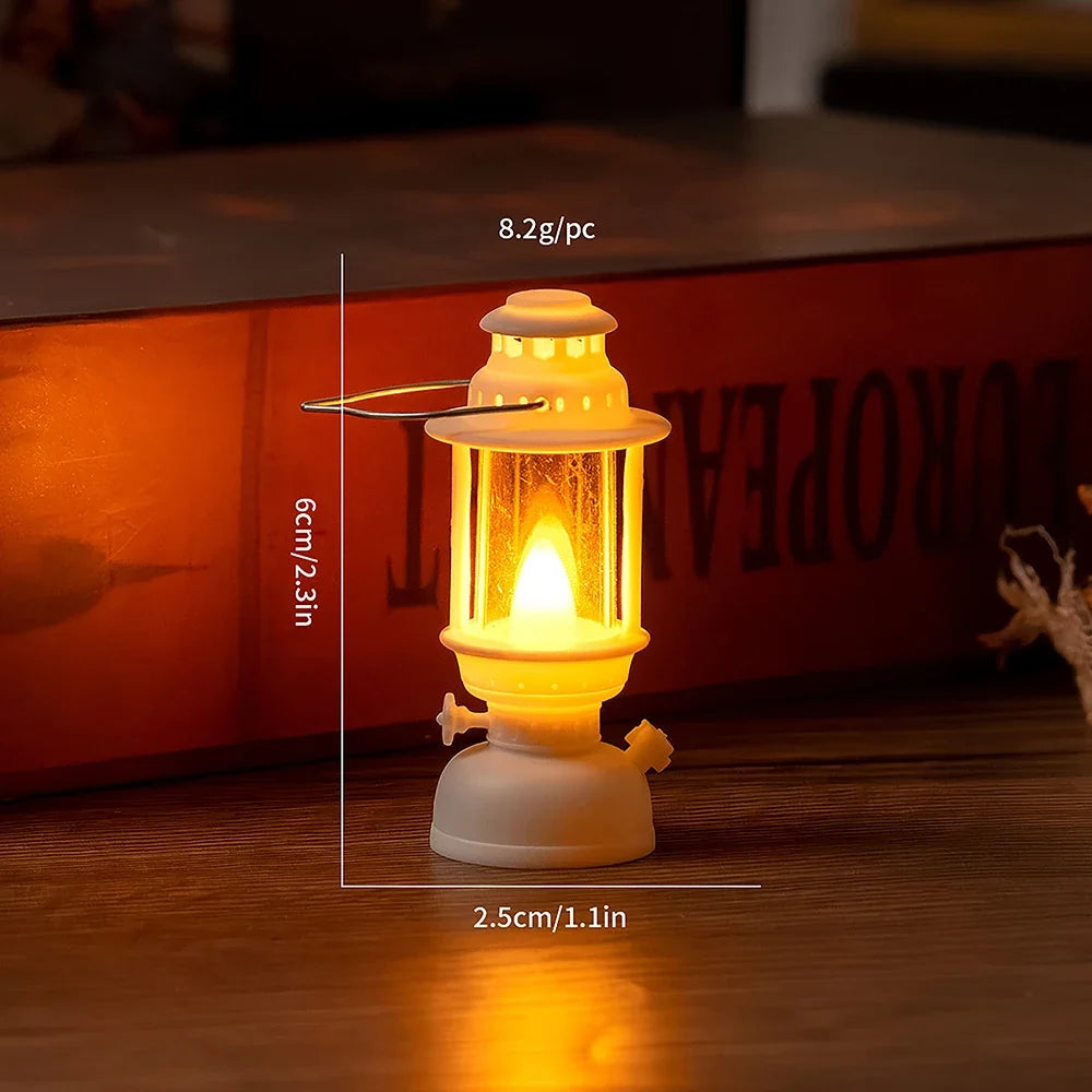 Retro Glowing Pony Miniature Accessory — front angle