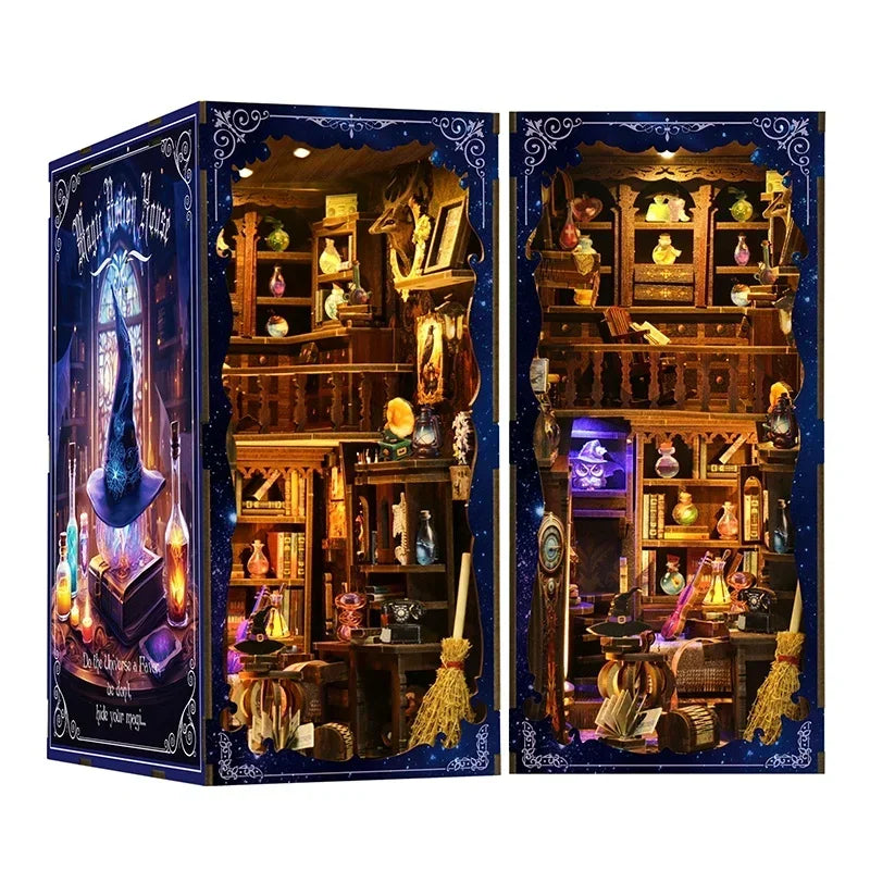 Shelf Magic Potion DIY Book Nook Kit — box and pieces