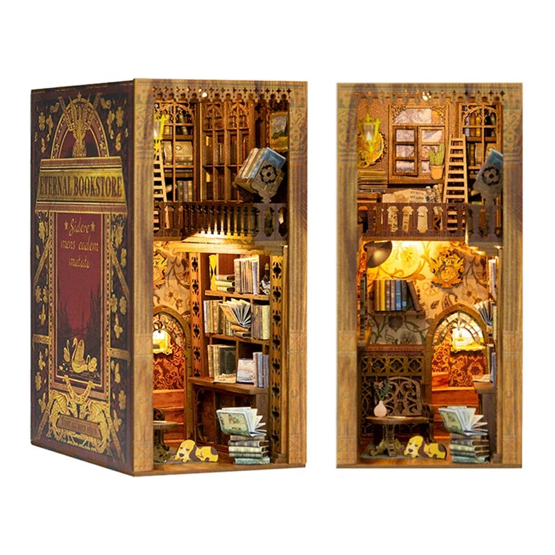 YS05 With DustCover DIY Book Nook Kit — scene view