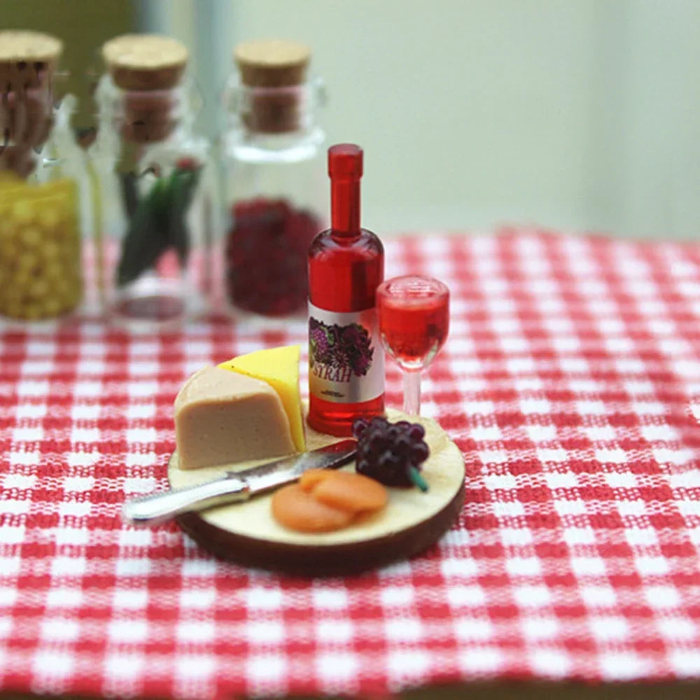 Cake Wine Dish Miniature Accessory — main view