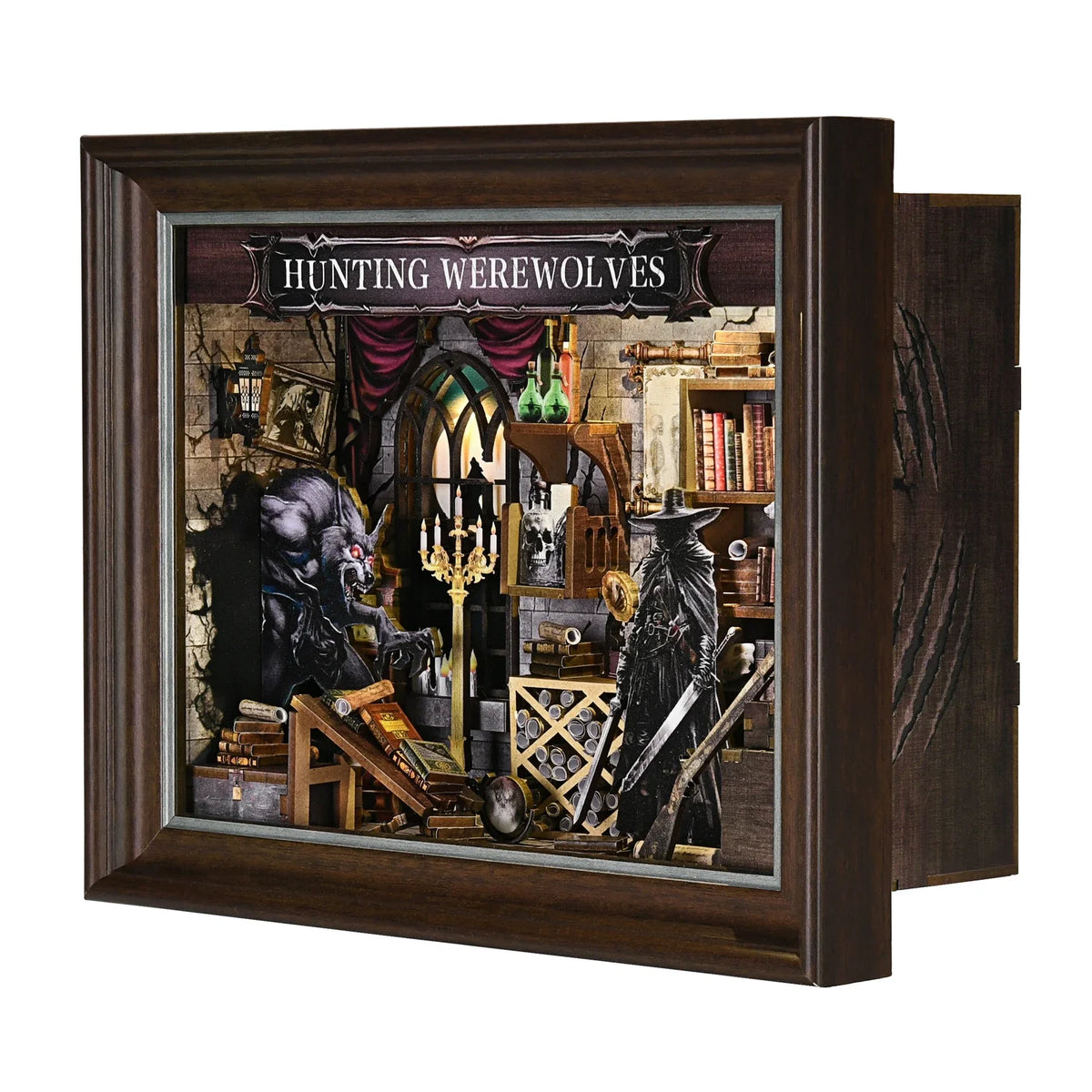 Werewolf Hunter DIY Book Nook Kit — main view