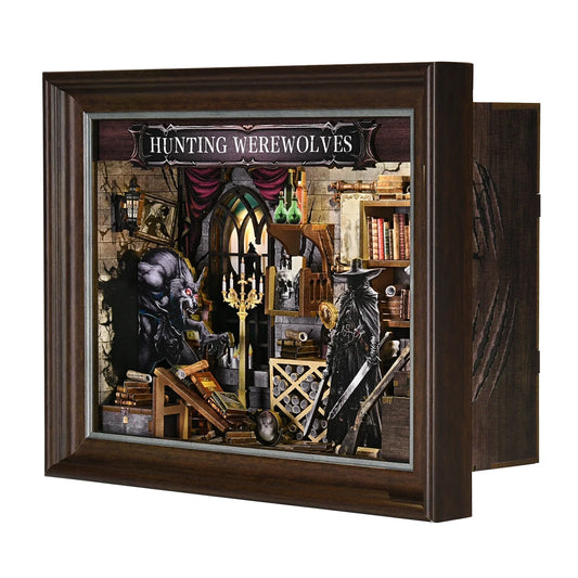 Werewolf Hunter DIY Book Nook Kit — main view