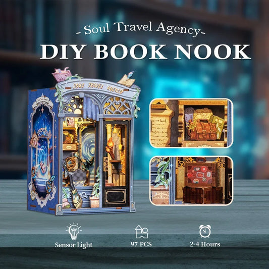 Soul Travel Agency DIY Book Nook Kit — main view
