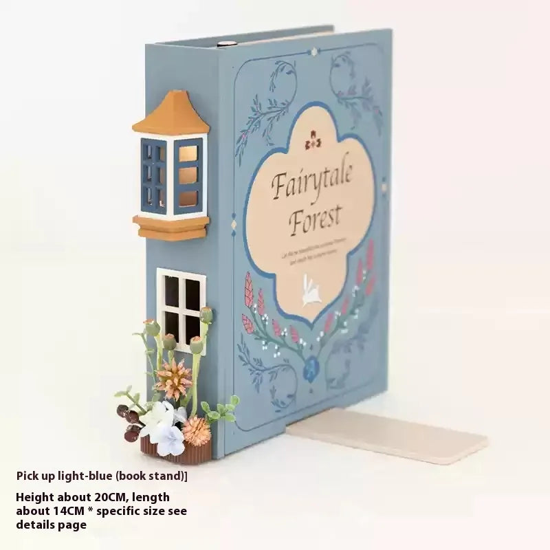 Fake Books Holders DIY Book Nook Kit — box and pieces