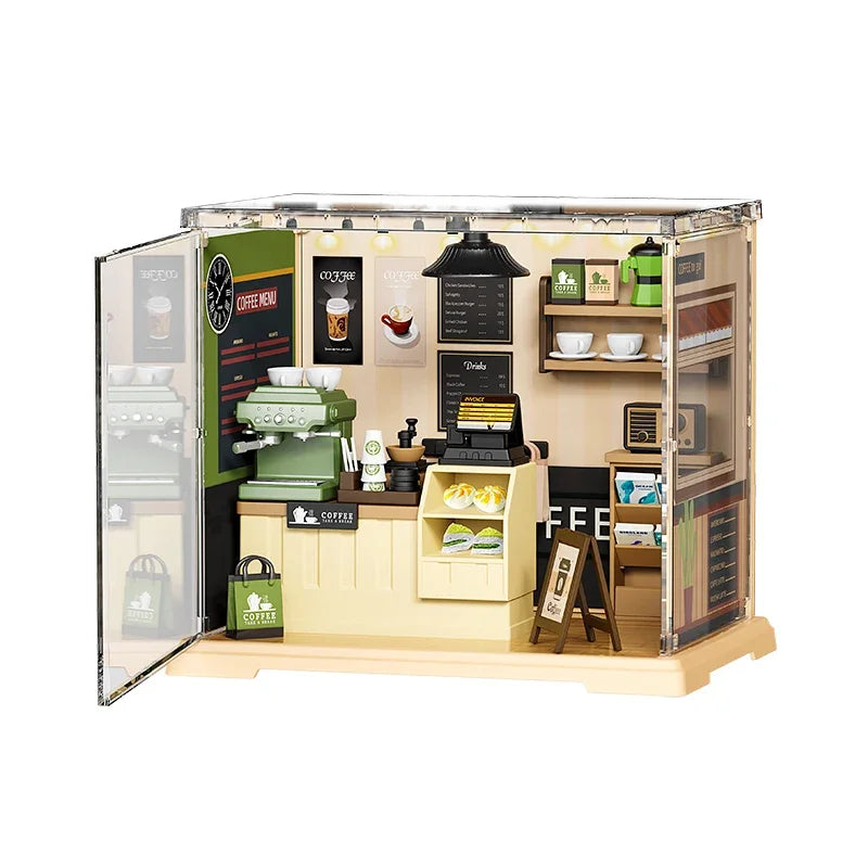 Store Bedroom Kitchen DIY Miniature House Kit — scene view