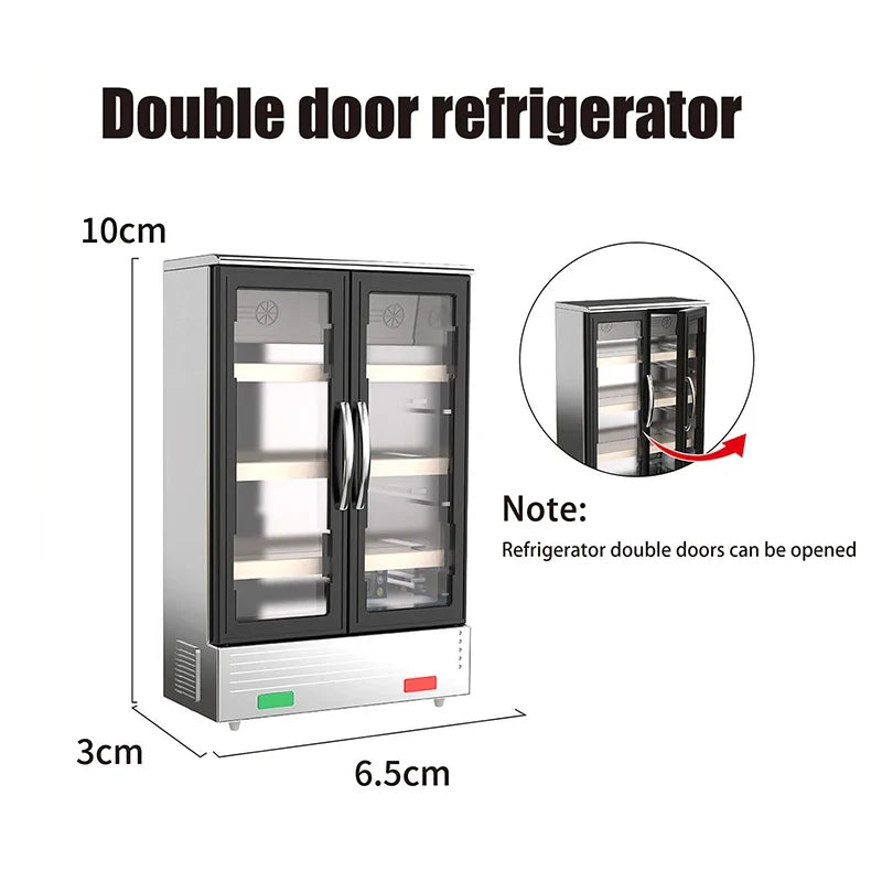 Simulation Refrigerator Freezer Miniature Accessory — main view
