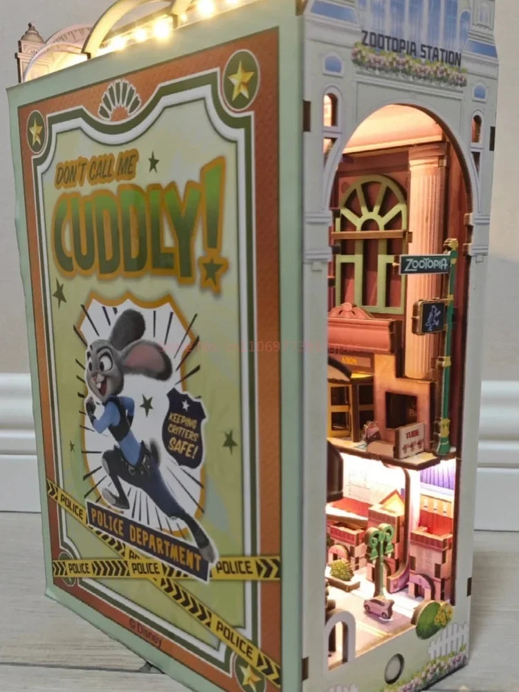 Zootopia DIY Miniature House Kit — front angle