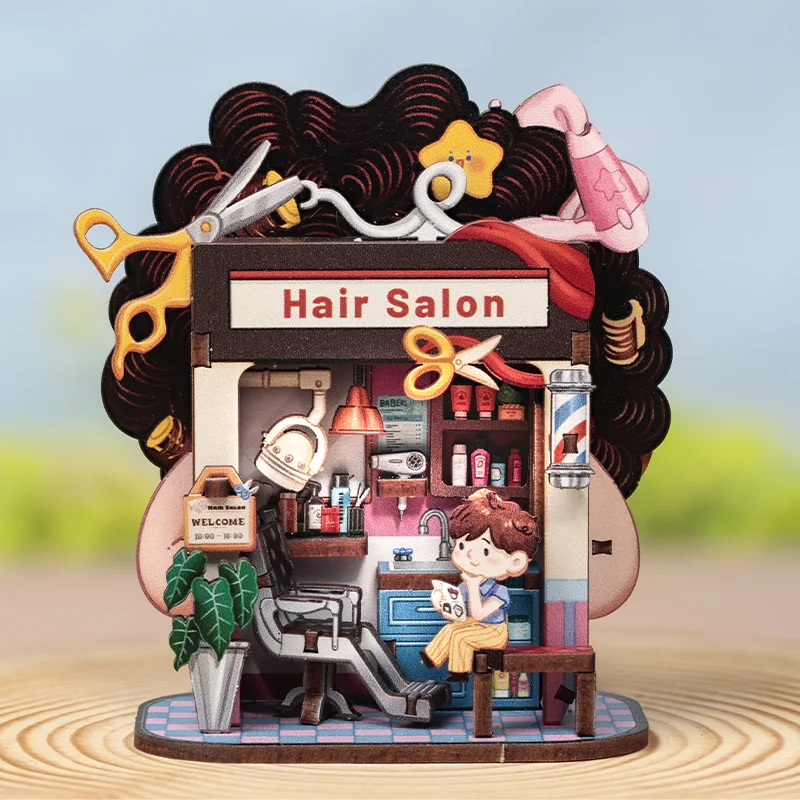 Hair Solan DIY Miniature House Kit — main view