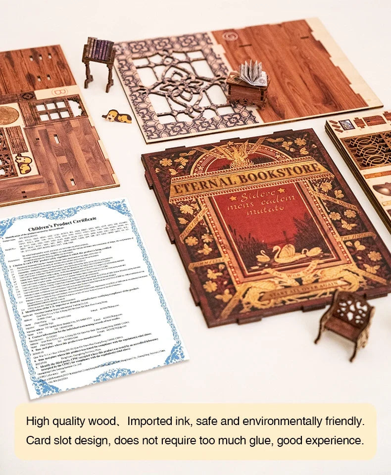 YS05 With DustCover DIY Book Nook Kit — main view