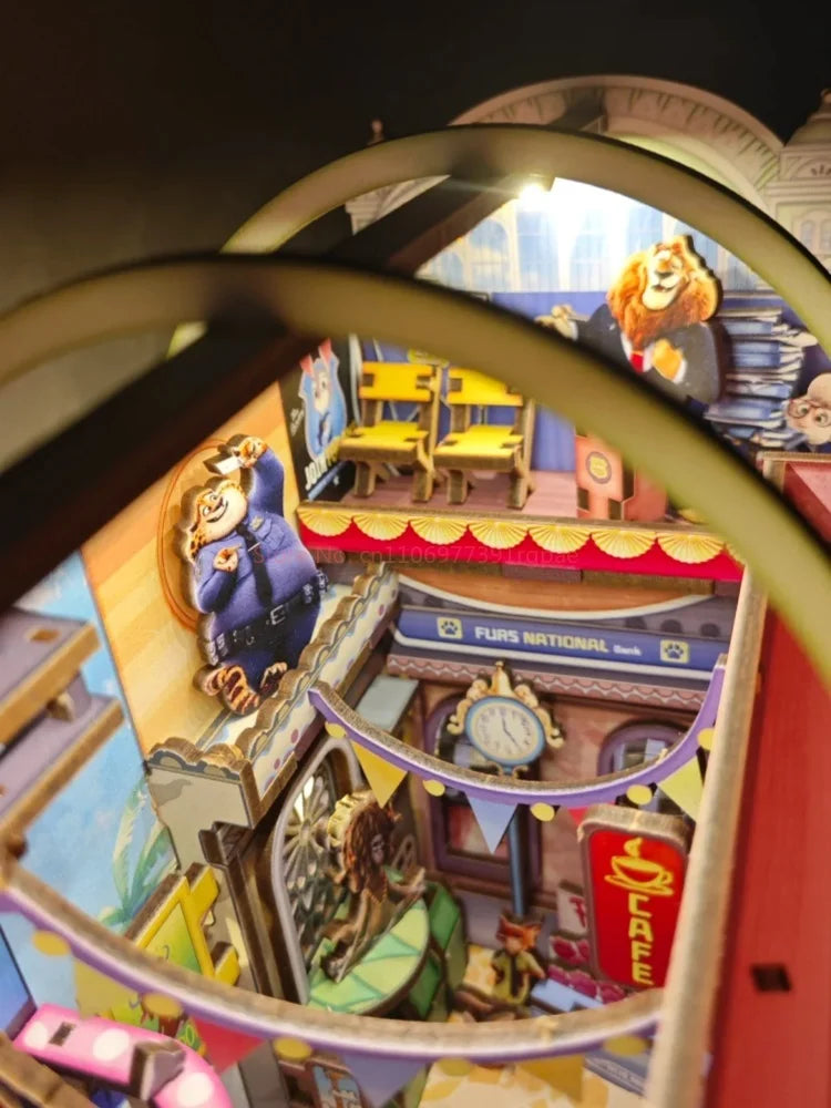 Zootopia DIY Miniature House Kit — front angle
