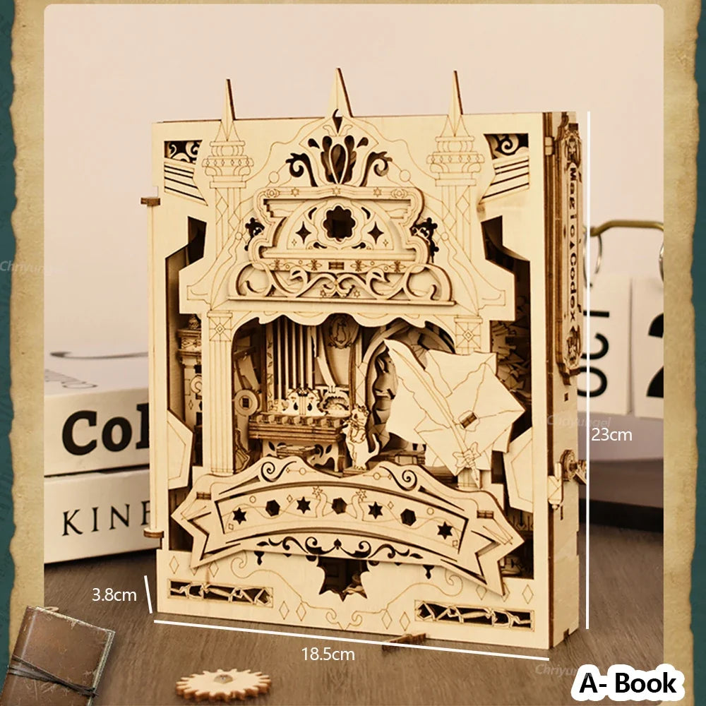Book of Secrets DIY Miniature House Kit — main view