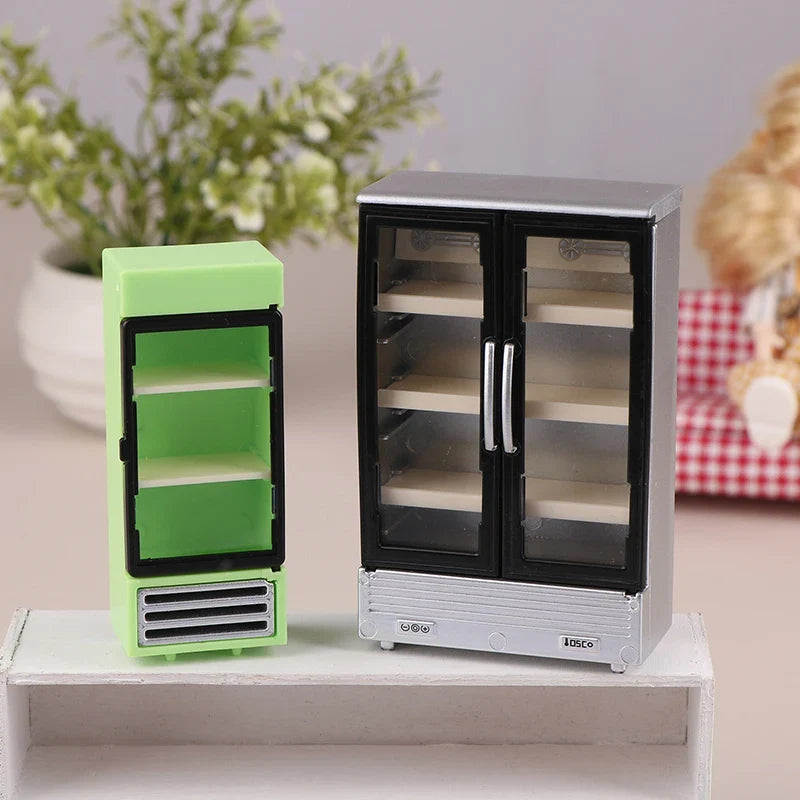 Simulation Refrigerator Freezer Miniature Accessory — angled close-up