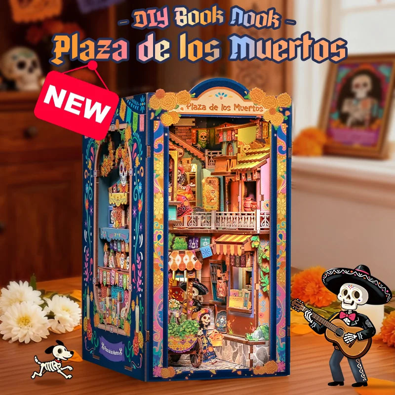 Laser Cut DIY Book Nook Kit — main view