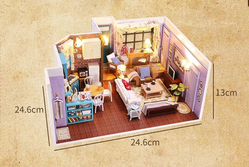 Joey'S Apartment DIY Book Nook Kit — main view