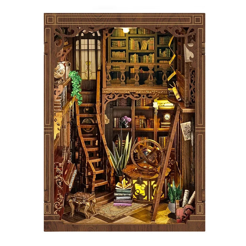 Myriad Books House DIY Book Nook Kit — box and pieces