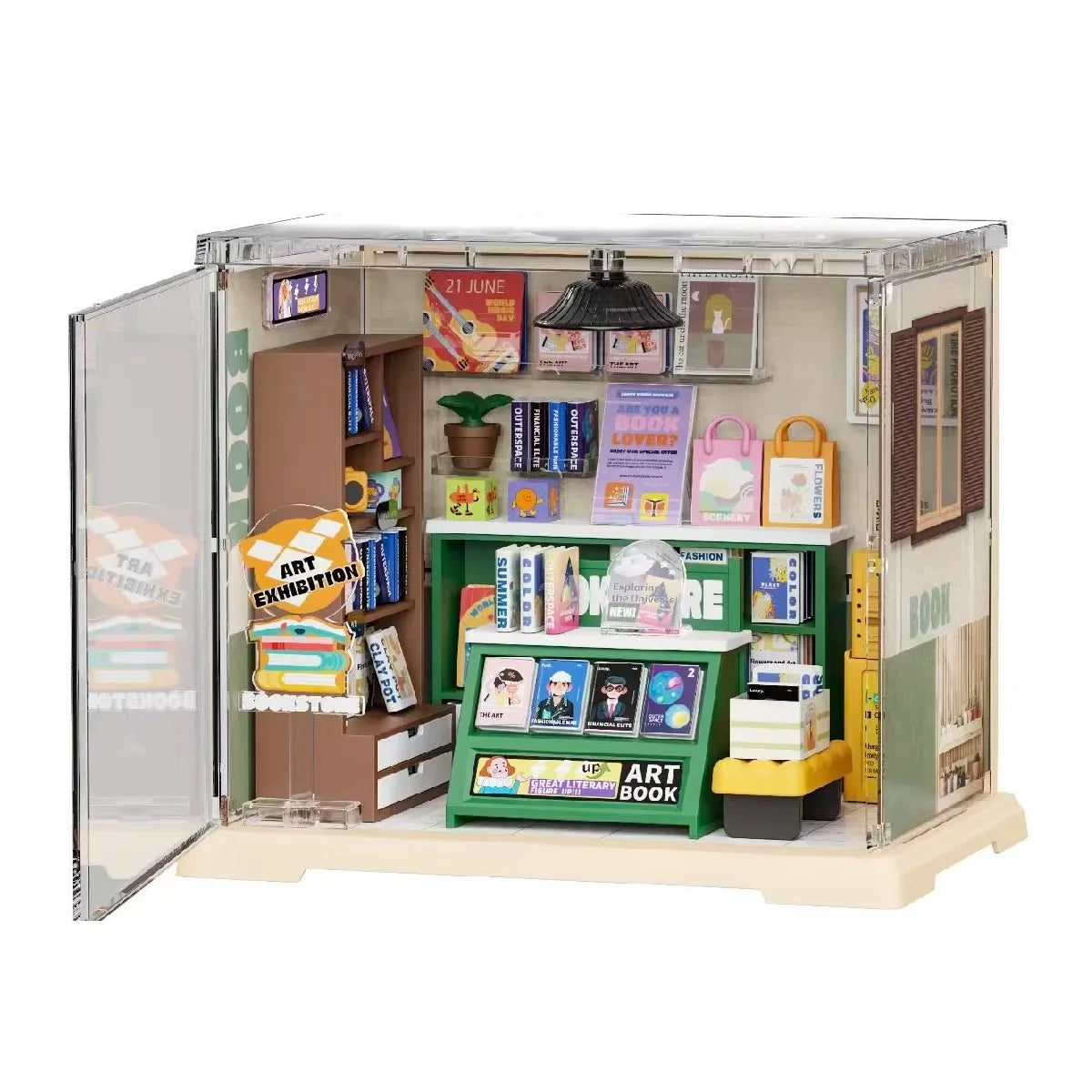 Store Bedroom Kitchen DIY Miniature House Kit — main view