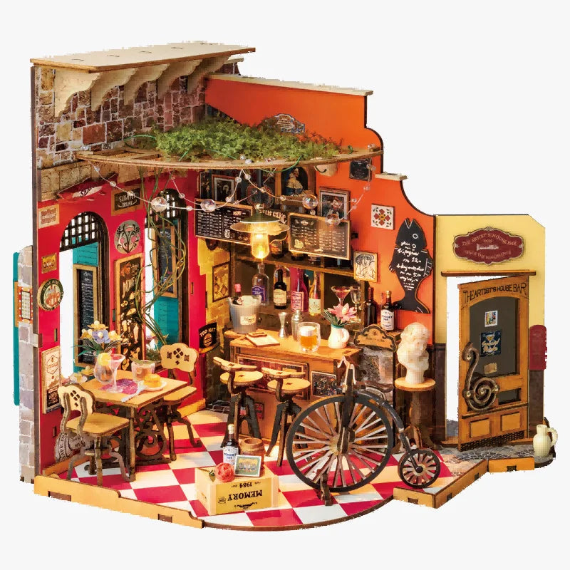 Cheers Bar DIY Miniature House Kit — main view