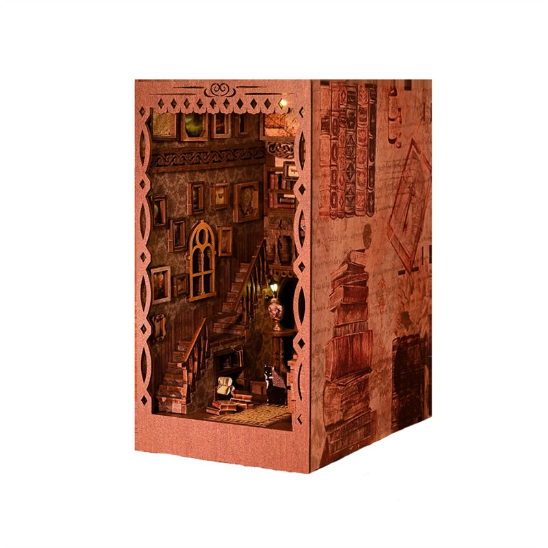 Scholars Dream DIY Book Nook Kit — box and pieces