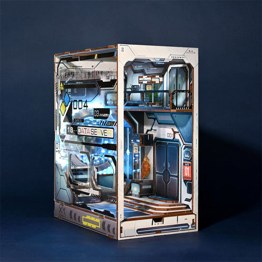 Sci Fi Alien Hub DIY Book Nook Kit — main view