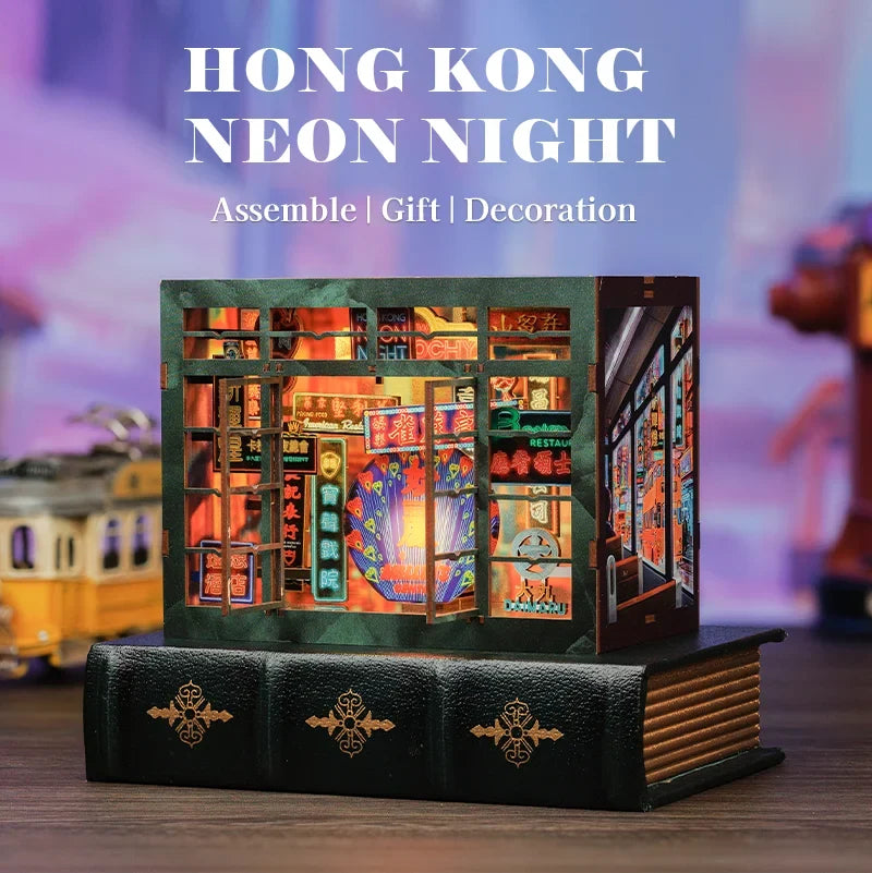 Christmas Party DIY Book Nook Kit — main view