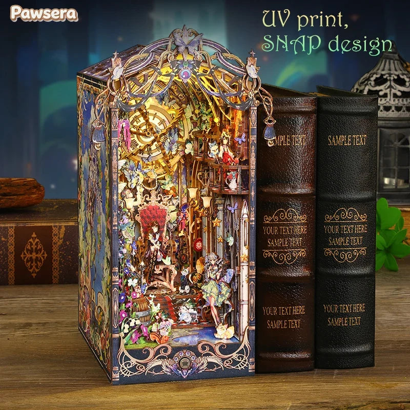 Fairy Tale Elf Home DIY Book Nook Kit — main view