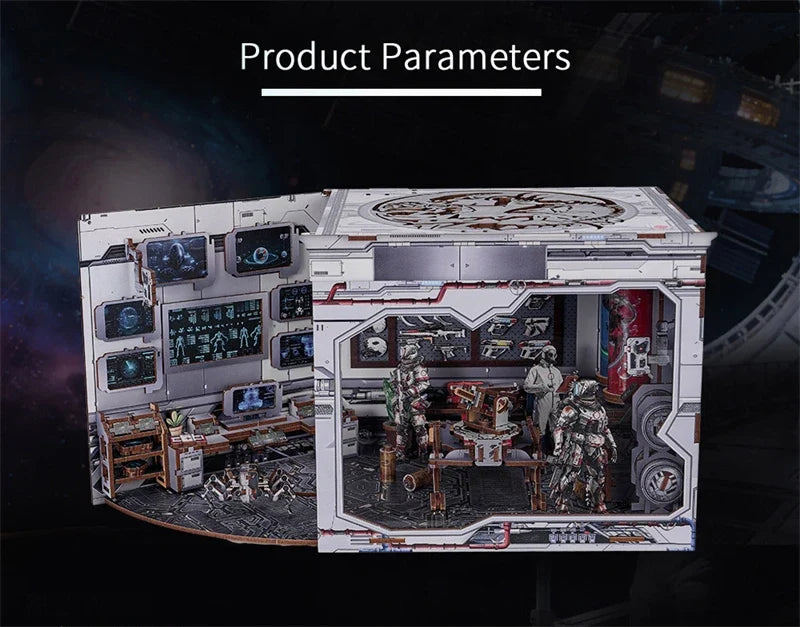Space Station DIY Miniature Kit — main view
