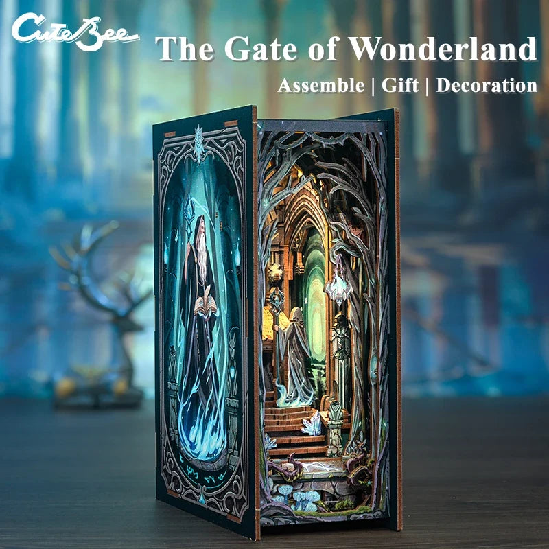 Gate of Wonderland DIY Book Nook Kit — main view