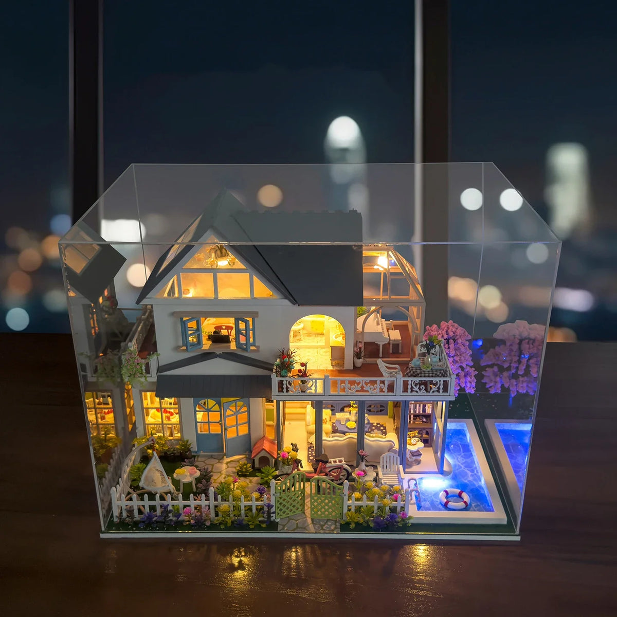 Modern Villa Large Miniature Accessory — scene view