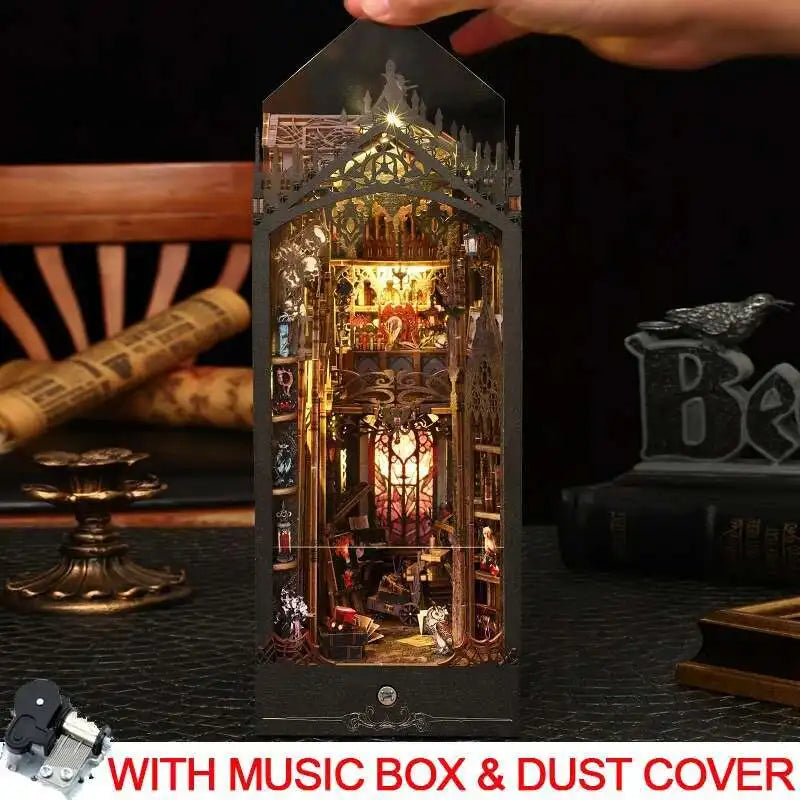 William Castle DIY Book Nook Kit — open display view