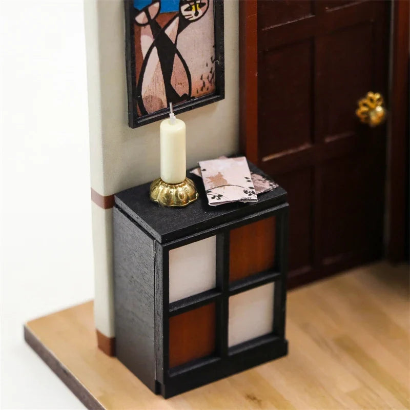 Joey'S Apartment DIY Book Nook Kit — scene view