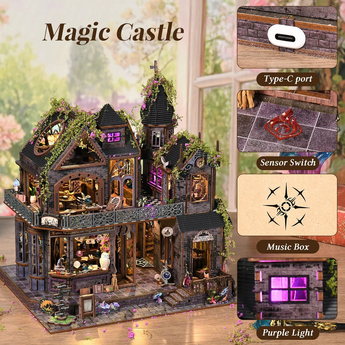 MagCastle DIY Book Nook Kit — main view