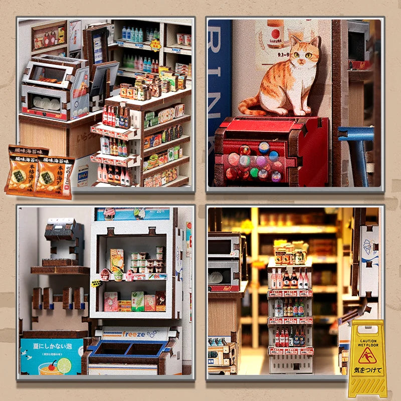Stress Relief Ideas DIY Book Nook Kit — scene view