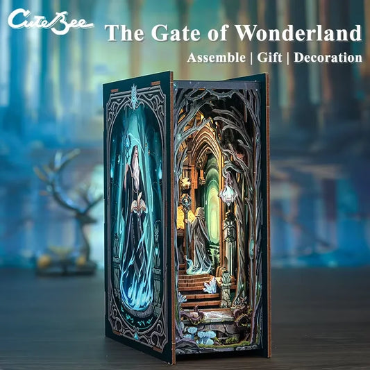 Gate of Wonderland DIY Book Nook Kit — main view
