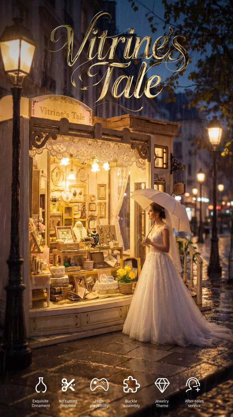 Jewellery Store DIY Miniature Kit — main view