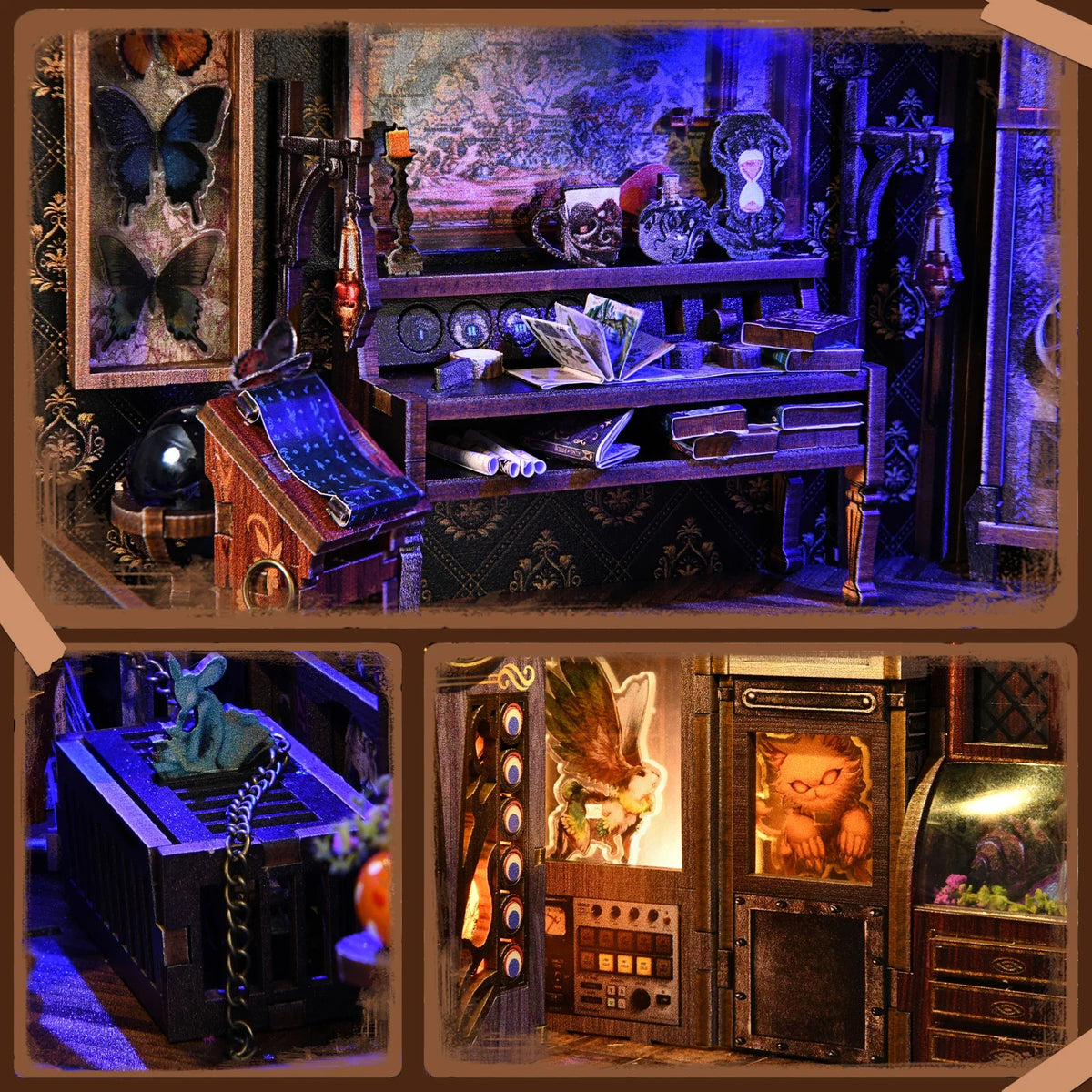Collection Room DIY Book Nook Kit — front angle