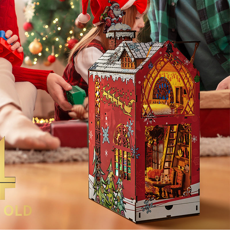 Songs Of The Snowy Night DIY Book Nook Kit — scene view
