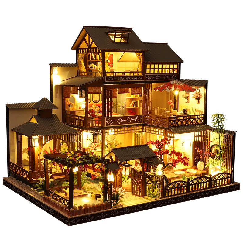 Spring Hours Japanese DIY Miniature House Kit — main view