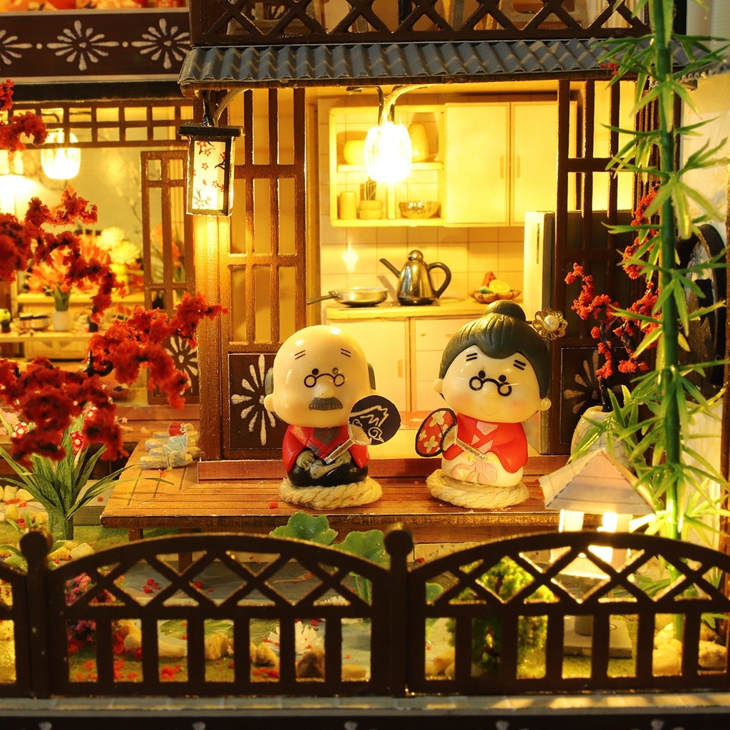 Spring Hours Japanese DIY Miniature House Kit — main view